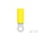 Te Connectivity Ring Terminal, #4 Stud Size, 10 AWG, 600 V, Vinyl Insulated, Yellow 34835 - alternate 2
